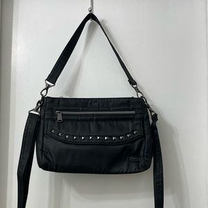 Lug- Black shoulder/ crossbody bag